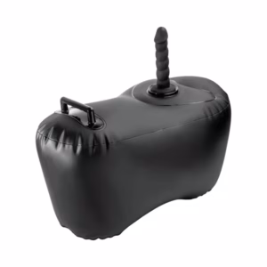 FETISH FANTASY SERIES - SILLÓN HINCHABLE BODY DOCK CON DILDO 69,2 CM NEGRO