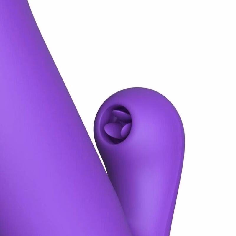 FANTASY FOR HER - VIBRADOR RABBIT SUPER SONIX THRUSTER MORADO - Imagen 5