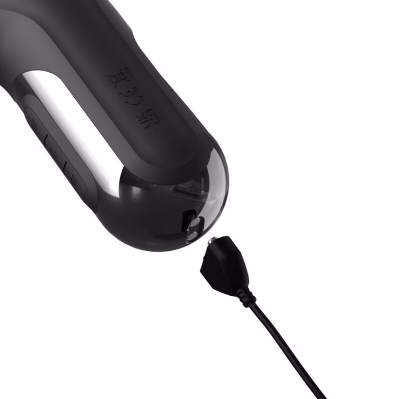 FETISH FANTASY SERIES - VIBRADOR RABBIT SONIX SILICONE THRUSTER NEGRO - Imagen 5