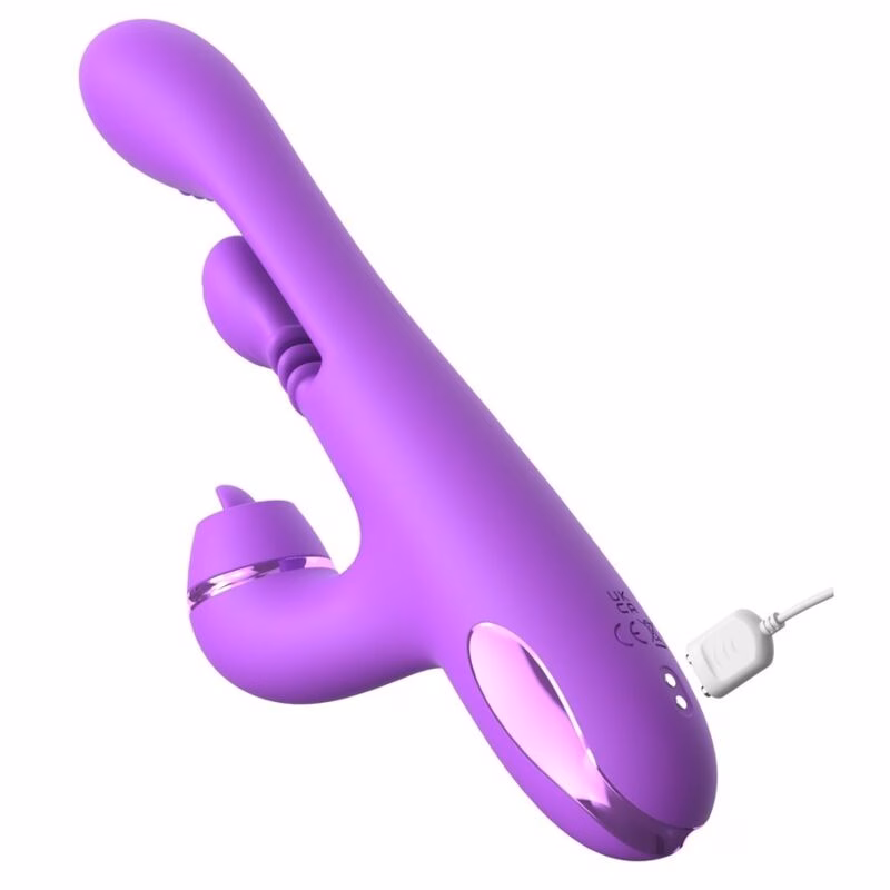 FANTASY FOR HER - VIBRADOR RABBIT INTIMOTION PULSE PRO VIBE MORADO - Imagen 7