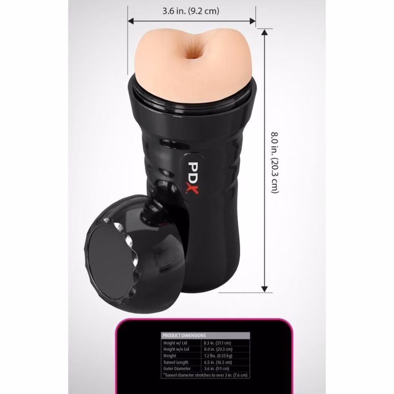 PDX EXTREME - MASTURBADOR ANO WET BUSSIES SUPER BANGIN' BUTTHOLE 20.8 CM - Imagen 5