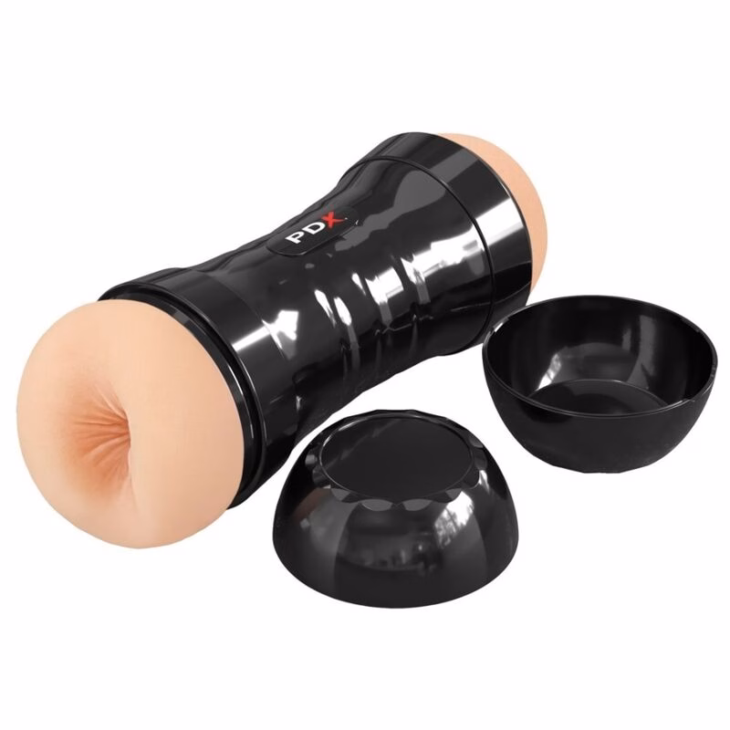 PDX EXTREME - WET PUSSIES MASTURBADOR REVERSIBLE SUPER FLIP-A-PUSSY OVER STROKER 21.6 CM - Imagen 2