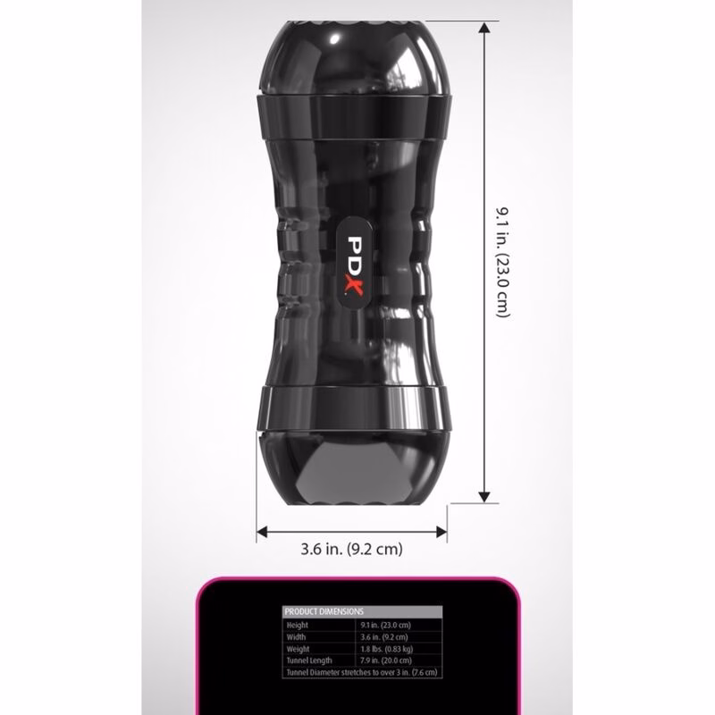 PDX EXTREME - WET PUSSIES MASTURBADOR REVERSIBLE SUPER FLIP-A-PUSSY OVER STROKER 21.6 CM - Imagen 6
