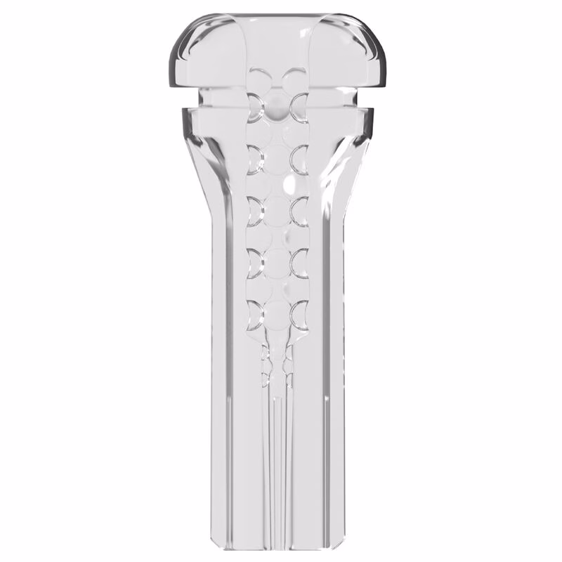 PDX ELITE - MASTURBADOR TRANSPARENTE VIEWTUBE XXL LED STROKER 27.3 CM - Imagen 2
