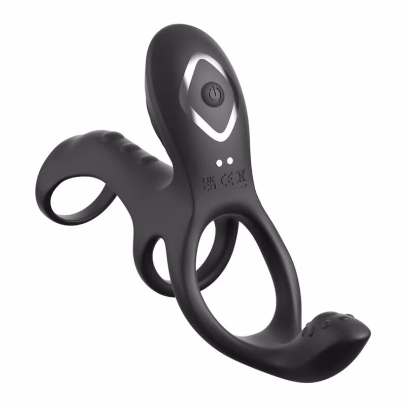FANTASY C-RINGZ - ANILLO VIBRADOR PARA PAREJAS ULTIMATE COUPLES CAGE MAX 19.5 CM - Imagen 3