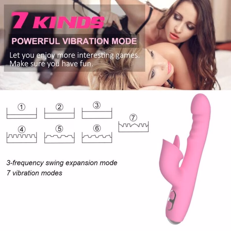 NALONE - T-MAY VIBRADOR RABBIT CON EMPUJE Y MOVIMIENTO OSCILANTE - Imagen 11