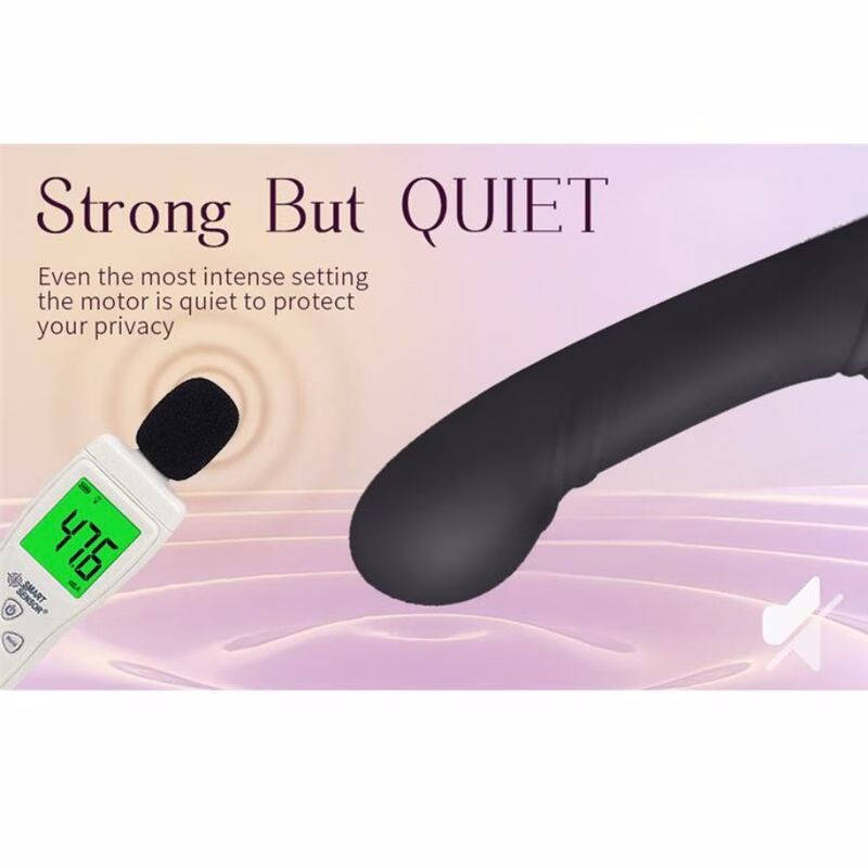 NALONE - ALLOW VIBRADOR DOBLE CON ROTACIÓN Y EMPUJE NEGRO - Imagen 9