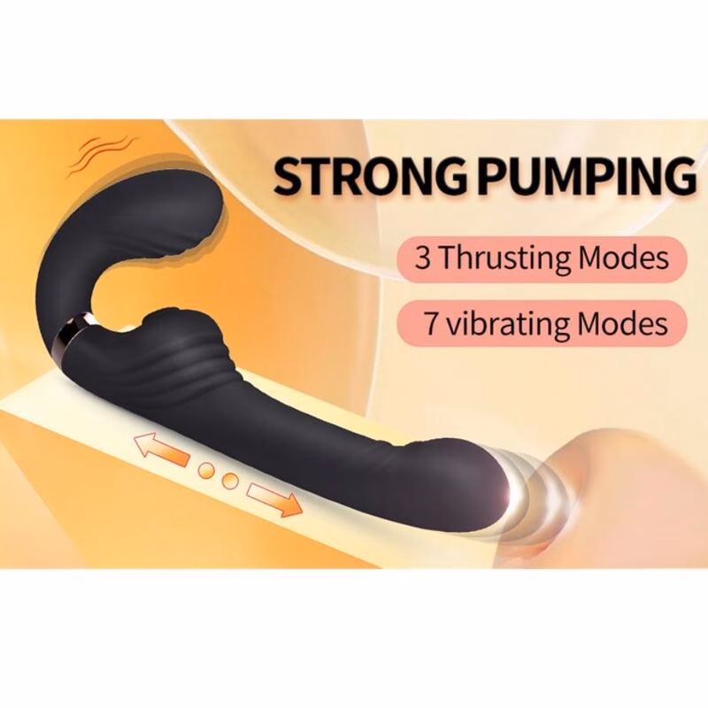 NALONE - ALLOW VIBRADOR DOBLE CON ROTACIÓN Y EMPUJE NEGRO - Imagen 3