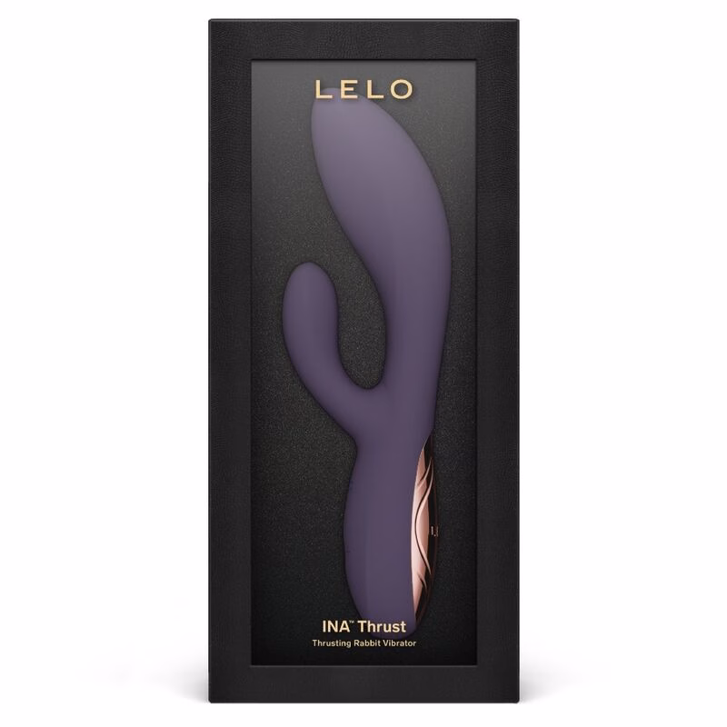 LELO - INA THRUST VIBRADOR RABBIT CON EMPUJE MORADO - Imagen 12