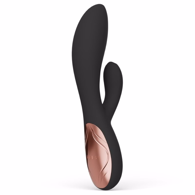 LELO - INA THRUST VIBRADOR RABBIT CON EMPUJE NEGRO - Imagen 2