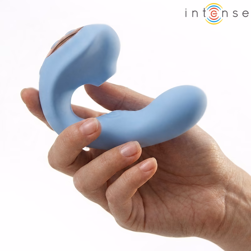 INTENSE - GINA ESTIMULADOR DE CLÍTORIS MULTIFUNCIÓN AZUL - Imagen 2