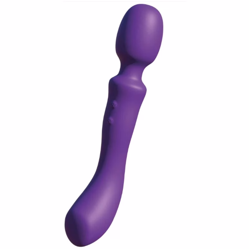SHE.E.O - WAND MASAJEADORA VIBRADORA DE DOBLE EXTREMO MORADA - Imagen 3
