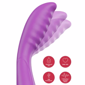 SHE.E.O - VIBRADOR TAPPING PUNTO G MORADO