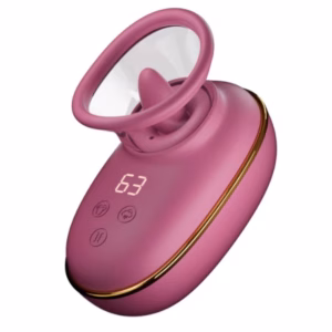 SHE.E.O - BOMBA AUTOMÁTICA ESTIMULADORA DE CLÍTORIS CON EFECTO LICKING MORADA