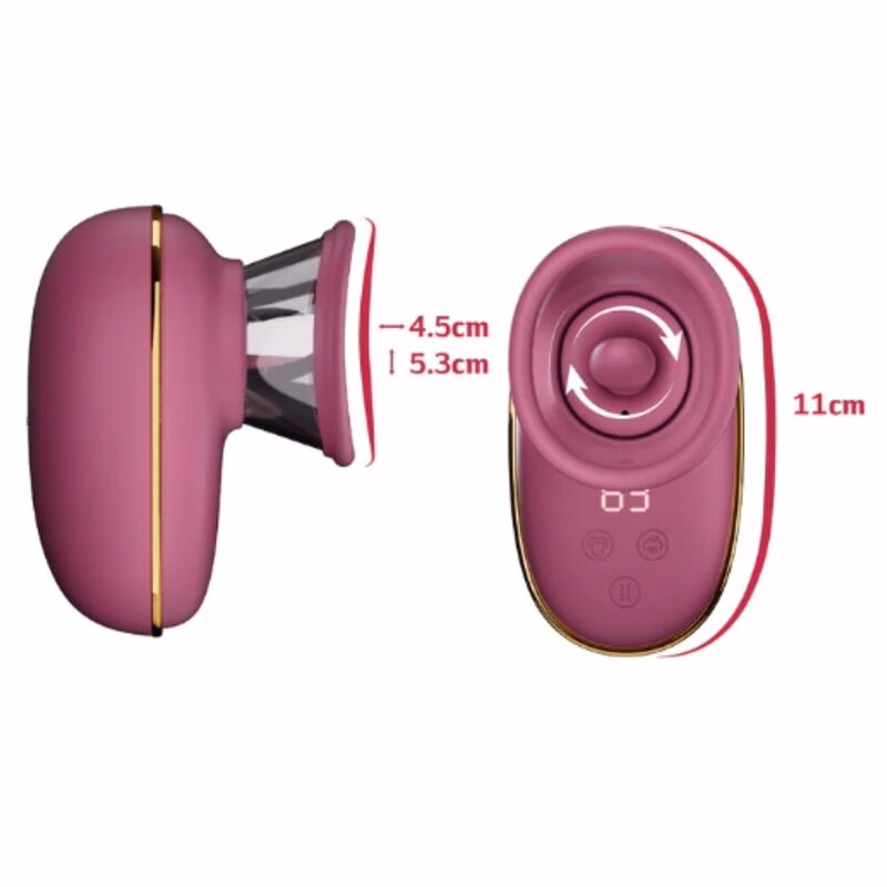 SHE.E.O - BOMBA AUTOMÁTICA ESTIMULADORA DE CLÍTORIS CON EFECTO LICKING MORADA - Imagen 5