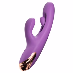 SHE.E.O - VIBRADOR RABBIT PUNTO G CON MOVIMIENTO DIGITAL MORADO