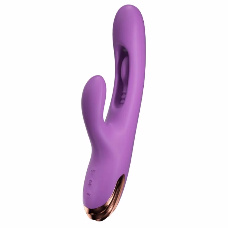 SHE.E.O - VIBRADOR RABBIT PUNTO G CON MOVIMIENTO DIGITAL MORADO - Imagen 5