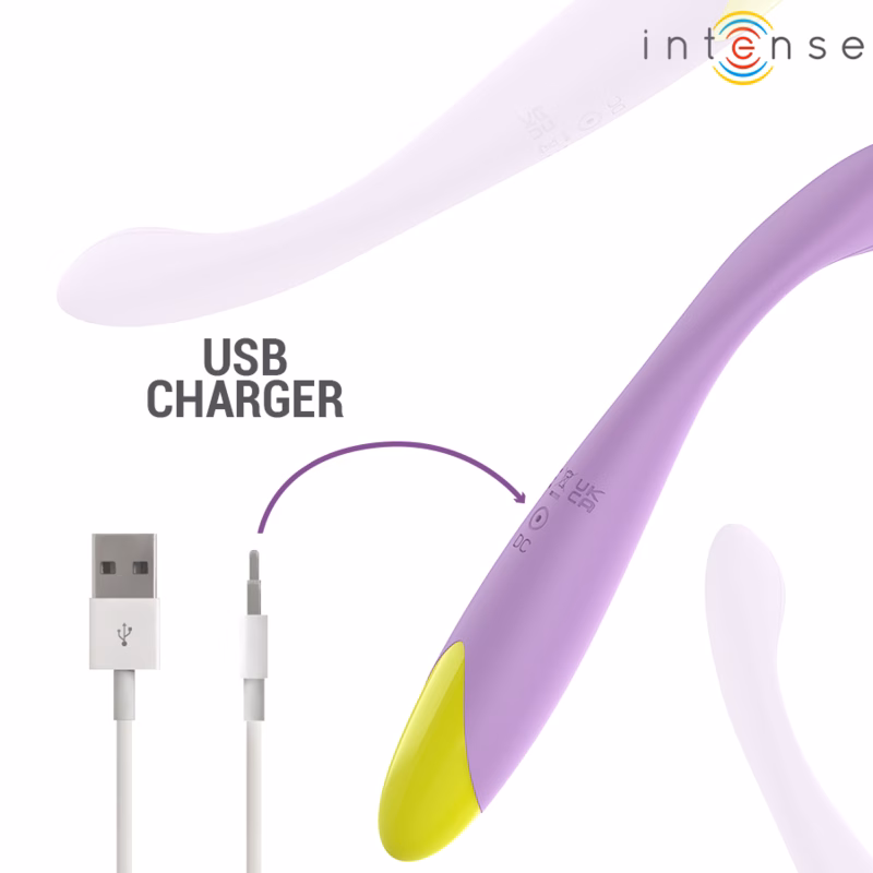 INTENSE - LUCCA G-POINT ESTIMULADOR FLEXIBLE RECARGABLE USB - Imagen 5