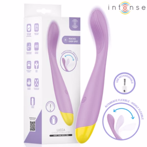 INTENSE - LUCCA G-POINT ESTIMULADOR FLEXIBLE RECARGABLE USB