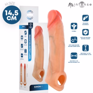 MR INTENSE - SIMON M FUNDA PARA EL PENE SILICONA 14.5 CM -Ø- 4 CM