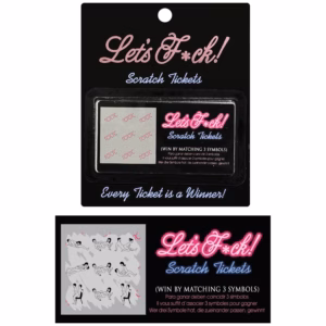 KHEPER GAMES - LETS F*CK! TARJETAS DE RASCAR