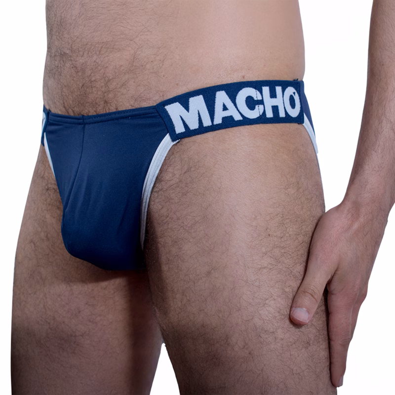 MACHO - MCH011 LATERAL SLIP AZUL OSCURO XL - Imagen 2