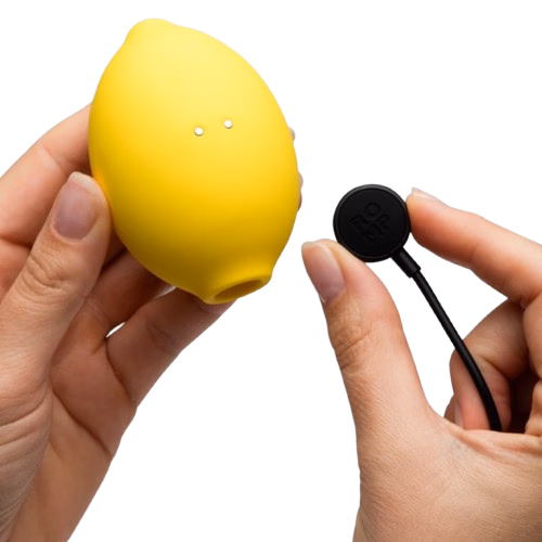 ROMP - LEMON CRUSH ESTIMULADOR DE CLÍTORIS POR ONDAS DE PRESIÓN AMARILLO - Imagen 6