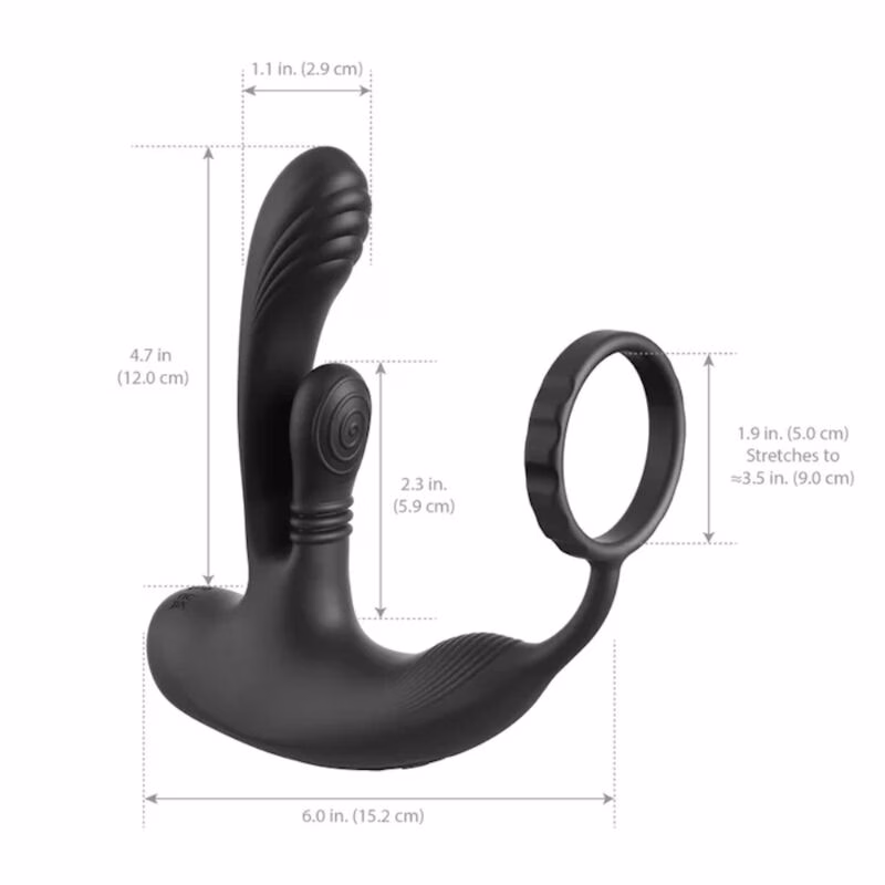 ANAL FANTASY ELITE - ASS-GASM INTIMOTION ESTIMULADOR ANAL Y PERINEAL RECARGABLE - Imagen 2