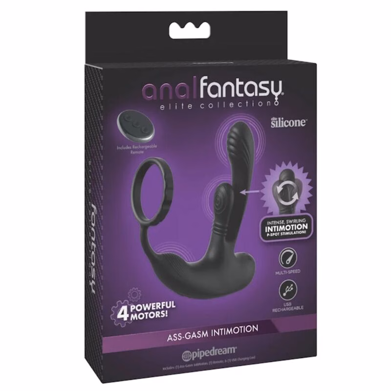 ANAL FANTASY ELITE - ASS-GASM INTIMOTION ESTIMULADOR ANAL Y PERINEAL RECARGABLE - Imagen 7