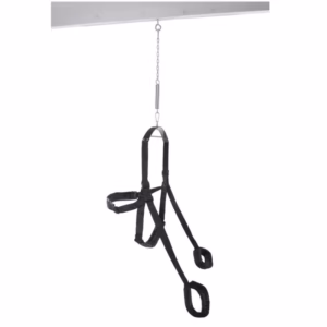 FETISH FANTASY SERIES - COLUMPIO ERÓTICO FANTASY SWING NEGRO