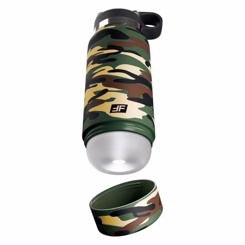 PDX PLUS - MASTURBADOR DISCRETO FAP FLASK HAPPY CAMPER CAMUFLAJE - Imagen 2