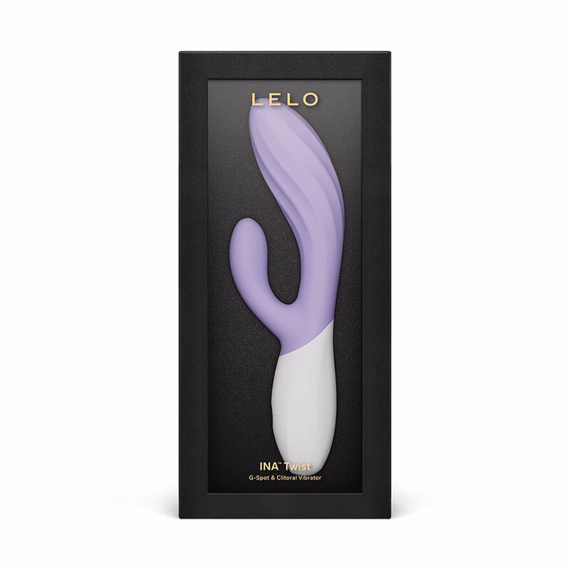LELO - INA TWIST VIBRADOR RABBIT PUNTO G Y CLÍTORIS LAVANDA - Imagen 4