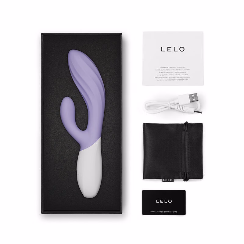 LELO - INA TWIST VIBRADOR RABBIT PUNTO G Y CLÍTORIS LAVANDA - Imagen 5