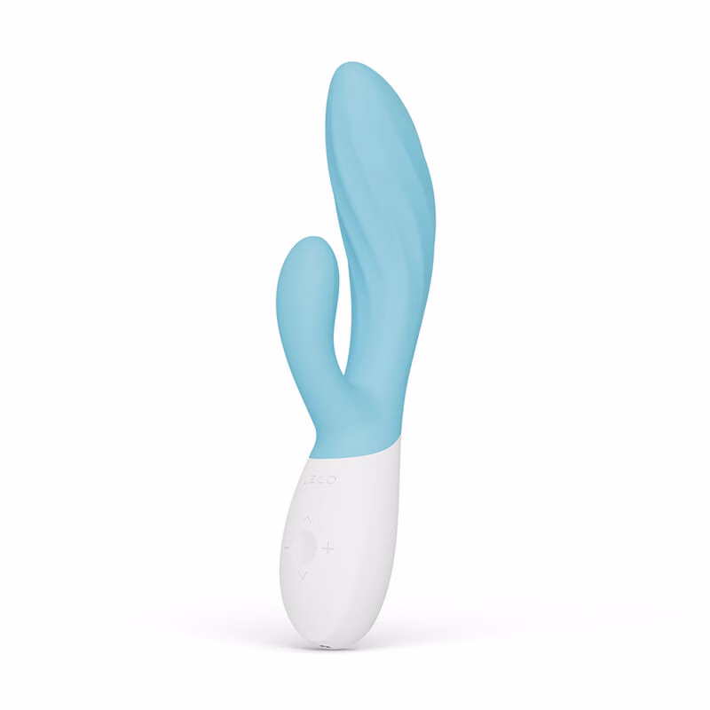 LELO - INA TWIST VIBRADOR RABBIT PUNTO G Y CLÍTORIS TURQUESA - Imagen 2
