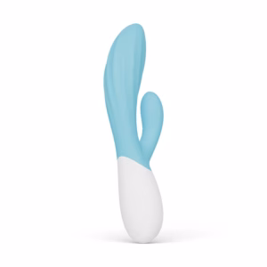 LELO - INA TWIST VIBRADOR RABBIT PUNTO G Y CLÍTORIS TURQUESA
