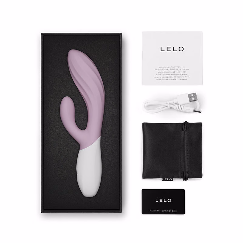 LELO - INA TWIST VIBRADOR RABBIT PUNTO G Y CLÍTORIS ROSA - Imagen 5