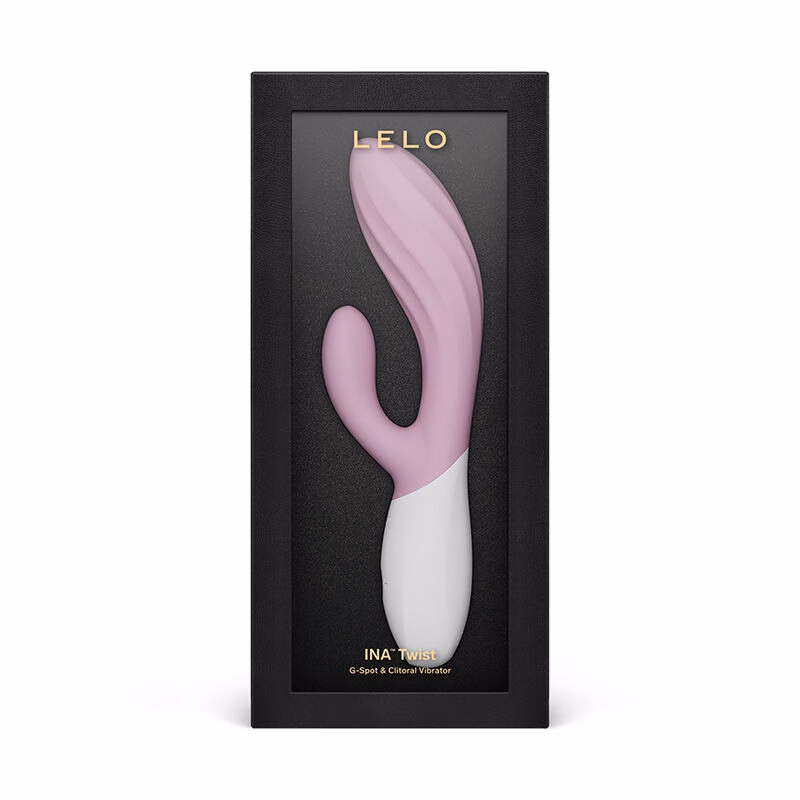 LELO - INA TWIST VIBRADOR RABBIT PUNTO G Y CLÍTORIS ROSA - Imagen 4