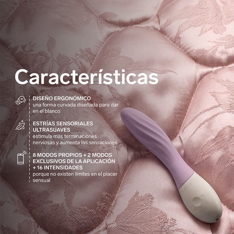 LELO - MONA TWIST VIBRADOR PARA PUNTO G RECARGABLE APP CONTROL LAVANDA LILA - Imagen 9