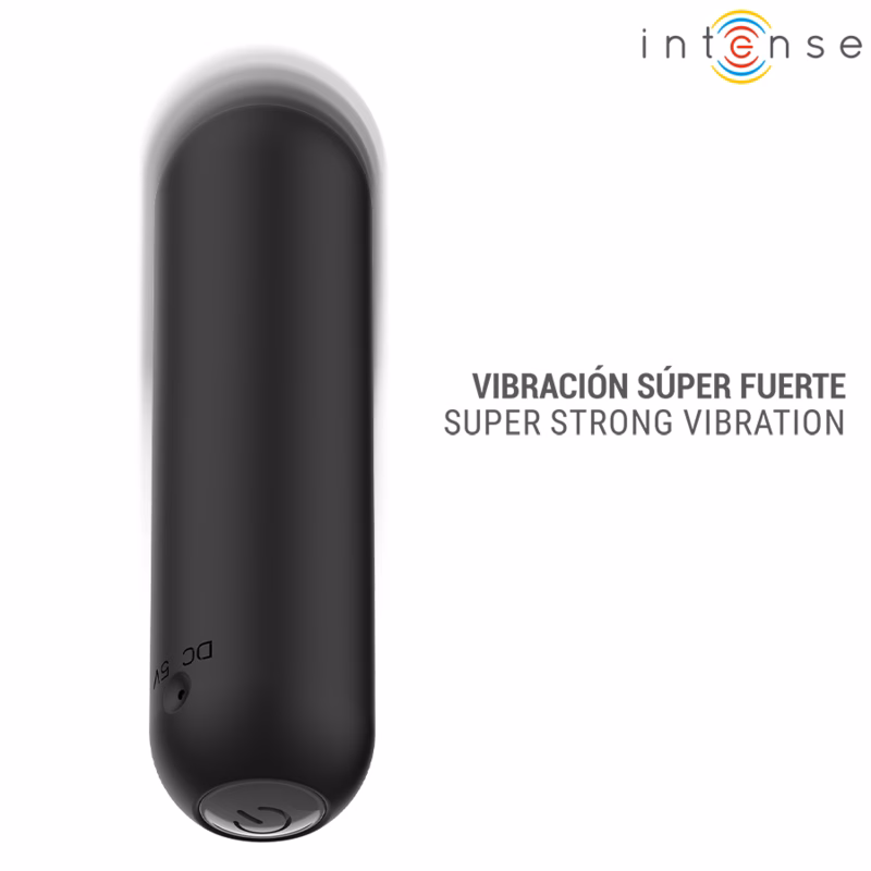 INTENSE - JUDY BALA VIBRADORA RECARGABLE CON CONTROL REMOTO NEGRO - Imagen 4