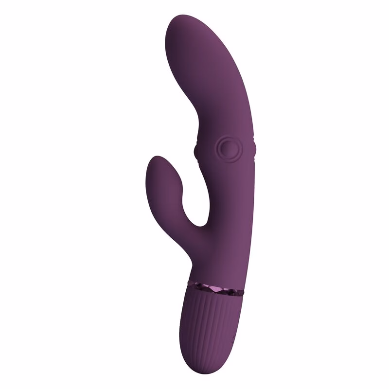 PRETTY LOVE - ZACH VIBRADOR RABBIT RECARGABLE CON EMPUJE 5+5 FUNCIONES - Imagen 2