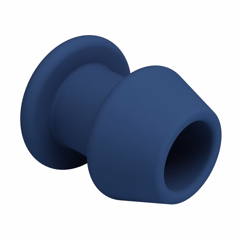 MR PLAY - JACK PLUG ANAL HUECO SILICONA AZUL TALLA M - Imagen 5