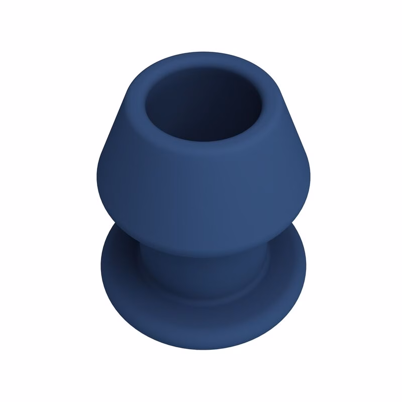 MR PLAY - JACK PLUG ANAL HUECO SILICONA AZUL TALLA S - Imagen 4