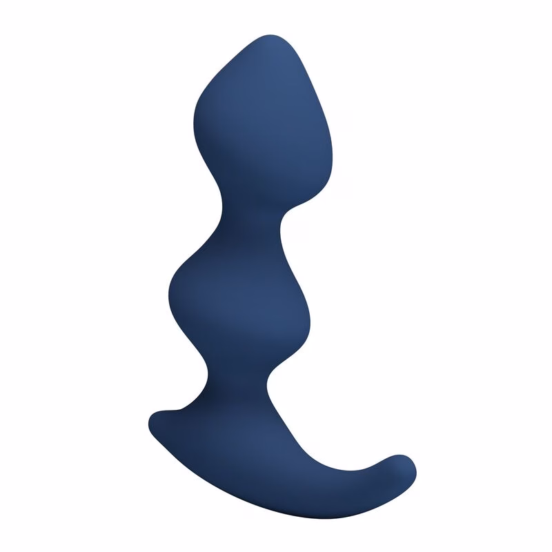 MR PLAY - PLUG ANAL AZUL ERGONÓMICO - Imagen 3