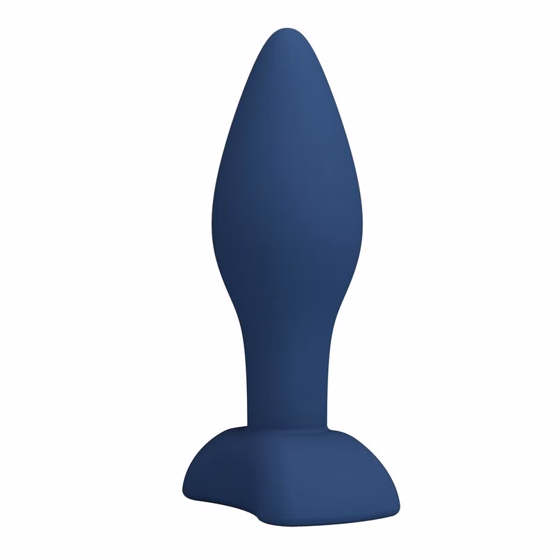 MR PLAY - PLUG ANAL CÓNICO SILICONA AZUL M - Imagen 4