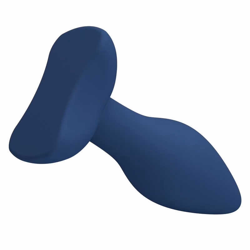MR PLAY - PLUG ANAL CÓNICO SILICONA AZUL S - Imagen 6