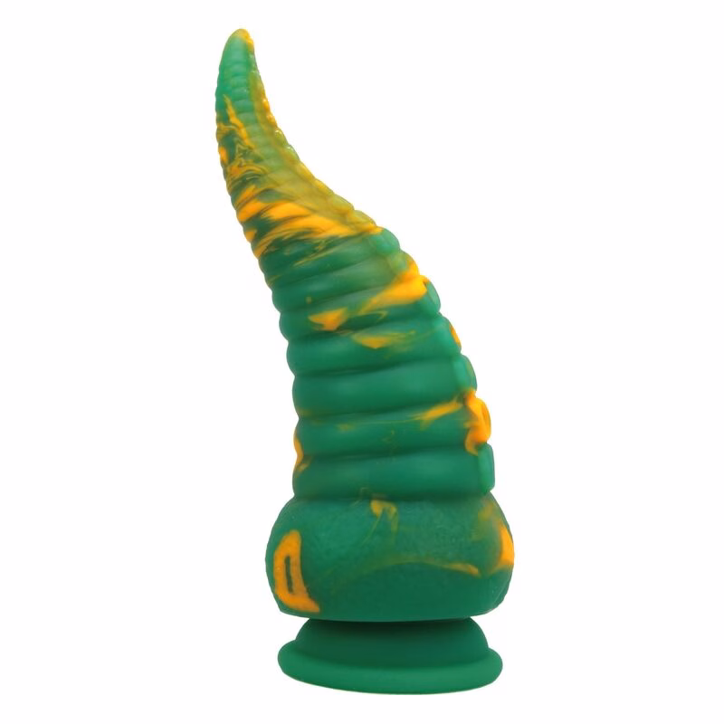 POWER MONSTERS - ABYSSAL COLOSSUS DILDO BICOLOR 22,5 CM Ø 6 CM - Imagen 2