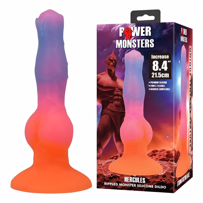 POWER MONSTERS - HERCULES DILDO 21,5 CM Ø 5 CM - Imagen 8