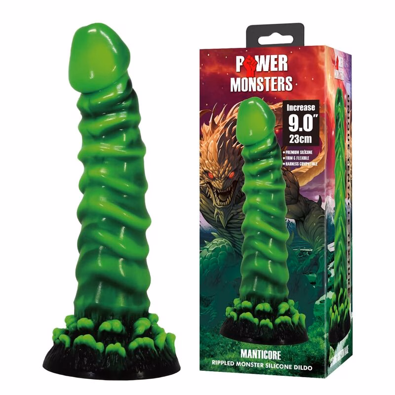 POWER MONSTERS - MANTICORE DILDO 23 CM Ø 5 CM - Imagen 7