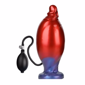 POWER MONSTERS - SHADOW BEHEMOTH DILDO HINCHABLE FANTASÍA BICOLOR 22 CM Ø 5 CM