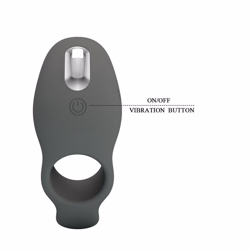 PRETTY LOVE - ANILLO VIBRADOR RECARGABLE CON DOBLE ESTIMULACIÓN - Imagen 3